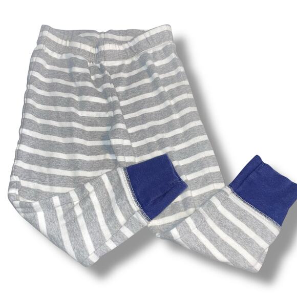 Mini Boden Kids Sz 4 104 cm Pajama Bottoms Jogger Pants Stripe Unisex Loungewear - Picture 5 of 6